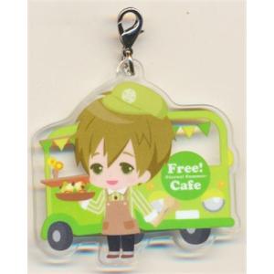Free！cafe in winter アクリルバッジ　アクリルチャーム　セット Free -Eternal Summer-×アニメプラザカフェ Cafe in Winter アクリル