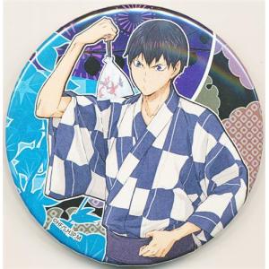 ハイキュー 缶バッジ 01 浴衣Ver. 影山飛雄の商品画像