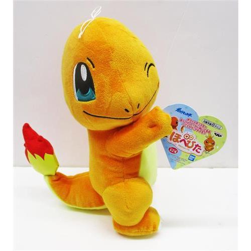ポケットモンスター ほぺぴた でっかいぬいぐるみ?ヒトカゲ・アチャモ? ヒトカゲ ポケモン