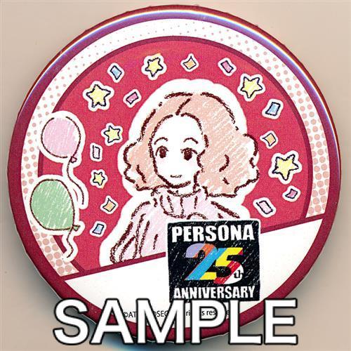 ペルソナ 5 ザ・ロイヤル グラフアートデザイン 缶バッジ 03 奥村春(ノワール)