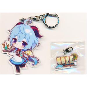 原神 げんしん Genshin キーホルダー グッズ アクリル スライム 炎 氷