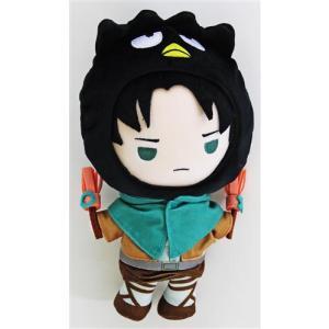 進撃の巨人×サンリオキャラクターズ むにゅぐるみS リヴァイ - 最安値