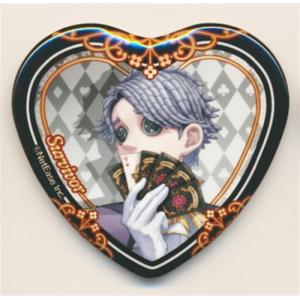 第五人格 バトラーズカフェ ハート缶バッジ 納棺師3点セット Identity V 第五人格×SWEETS PARADISE BUTLERS CAFE 第5弾