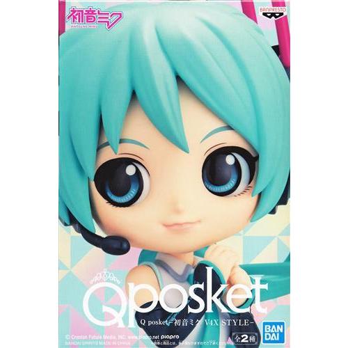 Q posket -初音ミク V4X STYLE- B ボーカロイド ボカロ VOCALOID Qp...