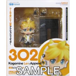 ねんどろいど 302 VOCALOID 鏡音リン・レン・アペンド 鏡音レン・アペンド フィギュアグッドスマイルカンパニー ボーカロイド ボカロ