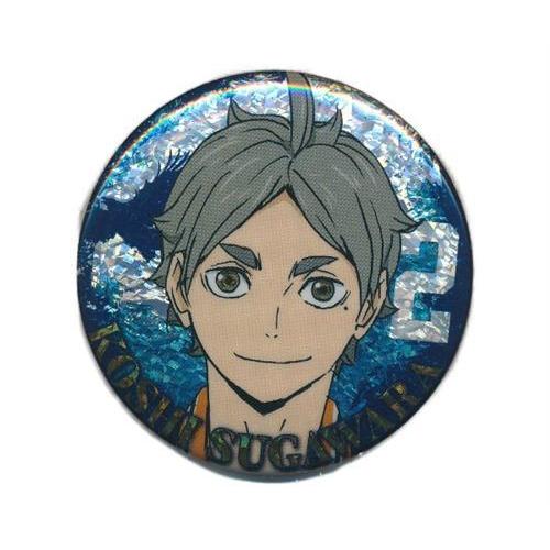 劇場版 ハイキュー ゴミ捨て場の決戦 缶バッジビスケット 菅原孝支