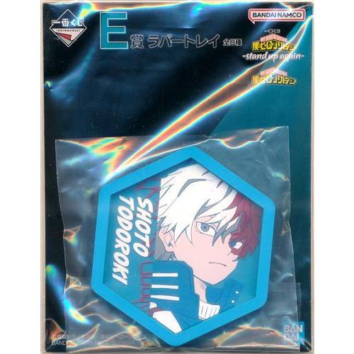 一番くじ 僕のヒーローアカデミア -stand up again- E賞 ラバートレイ 轟焦凍 ヒロ...