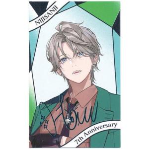 にじさんじ 誕生日グッズ2025 箔押し缶バッジ&チェキ風カード 剣持刀也