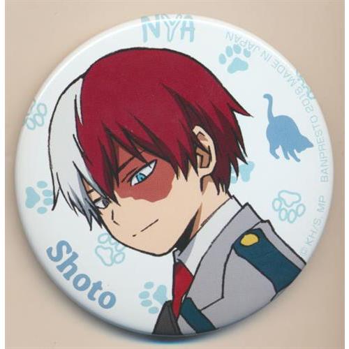 一番くじ 僕のヒーローアカデミア ?ねことひと休み? F賞 缶バッジ 轟焦凍 ヒロアカ