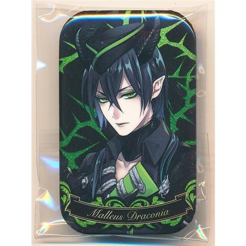 Disney TWISTED-WONDERLAND ラメキラ スクエアカンバッジ(缶バッジ) B マ...