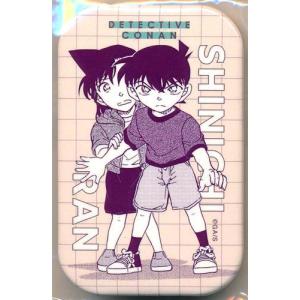 名探偵コナン スタンド付き缶バッジ 毛利蘭&工藤新一 サンデーうぇぶり 本誌定期購読者限定プレゼント