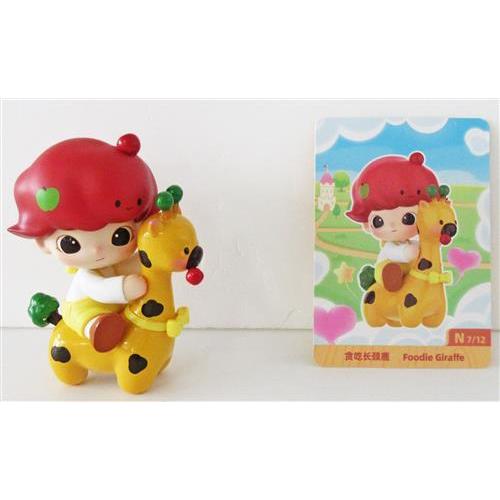 POPMART DIMOO Animal Kingdom シリーズ Foodie Giraffe フ...