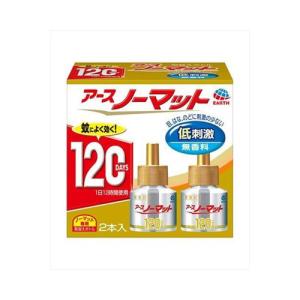 アース製薬ノーマット取替ボトル１２０日用無香料４５ＭＬ×２　 送料無料｜lasshop