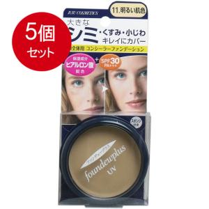 5個まとめ買い ファンデュープラスR UVコンシーラーファンデーション 11.明るい肌色 メール便送料無料 × 5個セット｜lasshop