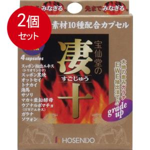 5個まとめ買い宝仙堂 宝仙堂の凄十 1dayパックメール便送料無料 ×5個