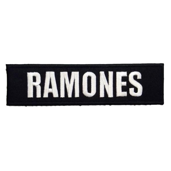 RAMONES - LOGO PATCH / ラモーンズ　バンド　パッチ　ワッペン