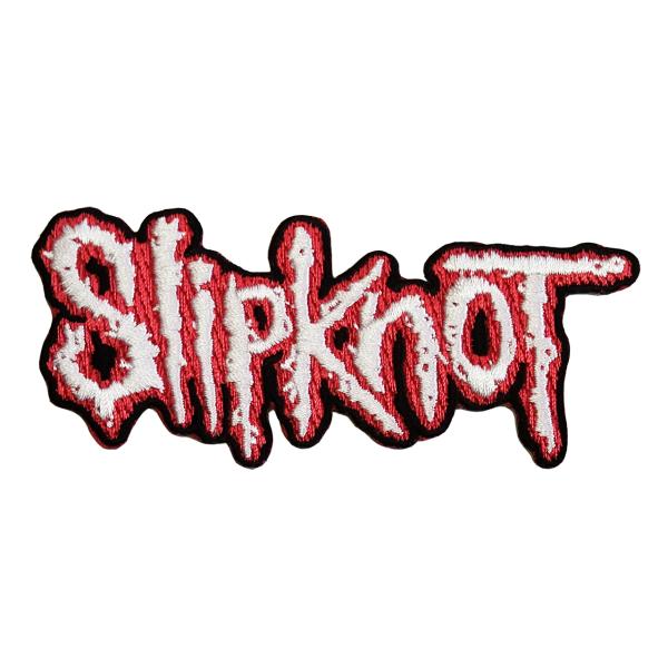 SLIPKNOT - DIE CUT LOGO PATCH / スリップノット　バンド　パッチ　ワッ...