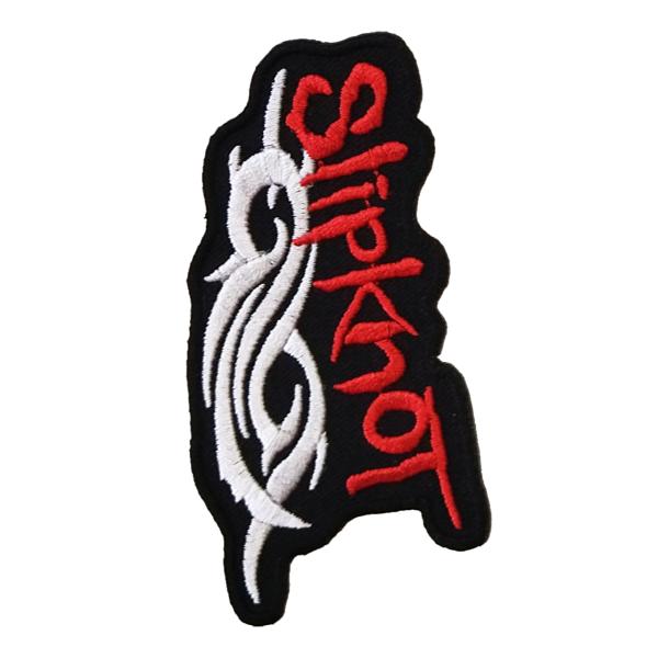 SLIPKNOT - LOGO &amp; TRIBAL S PATCH / スリップノット　バンド　パッチ...