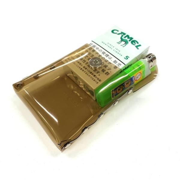 全11色 タバコケース ミディアム用 煙草ケース シガレットケース ライター メンズ レディース ク...