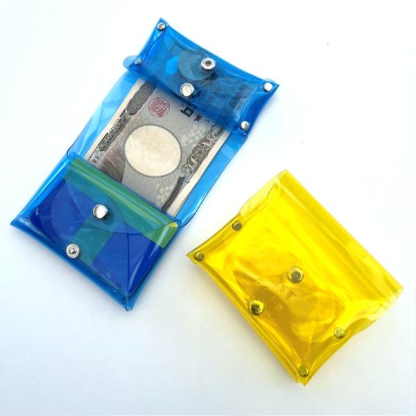 全11色 シームレス 二つ折り財布 小銭入れ付き 2つ折り財布 コンパクト財布 メンズ レディース ...