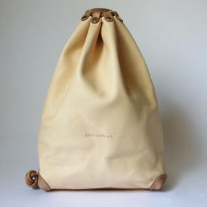 LAST Drip Designs（ラストドリップデザインズ） 本革 巾着バッグ M