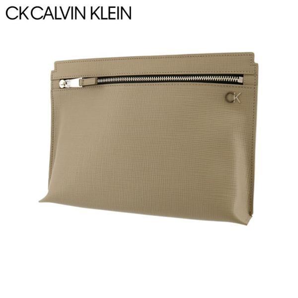 CK Calvin Klein カルバンクライン 定価2,2万 クラッチバッグ　セカンドバッグ トー...