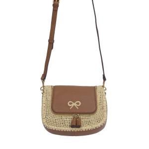 ANYA HINDMARCH（アニヤ・ハインドマーチ） かごバッグ Bow Hobo Bag