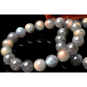 ピンクラブラドライト　10.5mm　ブレスレット_BG1350-105