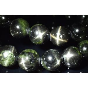 希少十文字（4条）ブラックスター ダイオプサイト　11mm　ブレスレット 1個売り _BG5985-...