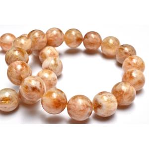 1点物】高透明◇繊細金針 ゴールドルチルクォーツ 11.5-12mm