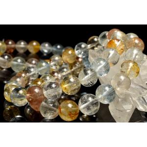 水晶ポイント ルチルクォーツ入り 原石 約77g 天然石 パワーストーン