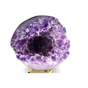 1点物】クリアな風景美 ガーデンクォーツ 31.5mm 丸玉(台座付き