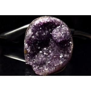 1点物】魔除けのお守り アメジスト 60x44x65mm クラスター 原石