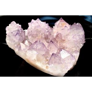 1点物】魔除けのお守り アメジスト 60x44x65mm クラスター 原石