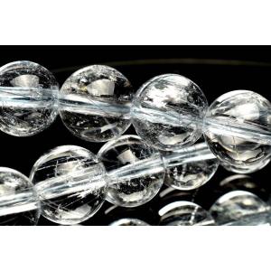 1点物】高透明◇繊細銀針 シルバールチルクォーツ 11-11.5mm