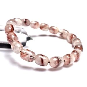 ☆ディープレッドファントムスーパーセブン 7.2ミリ珠ブレス④(SA~SA+) 1