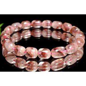 コロンビア スモーキー レムリアンシードクリスタル ブレスレット