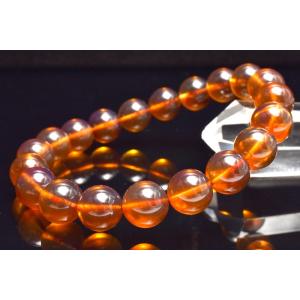 1点物】高品質◇キャッツアイ クンツァイト 12mm ブレスレット _M9178