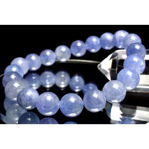 キラキラカット◇ タンザナイト 2.5-3mm キューブカット ブレスレット