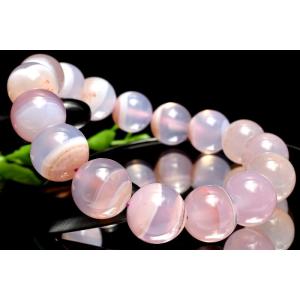 1点物】虹入り ホワイトファントムクォーツ 12.5mm ブレスレット