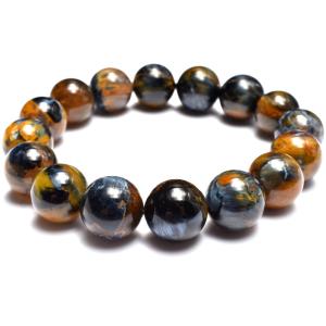 希少◇メタリックパープル パープライト 12mm ブレスレット 1個売り