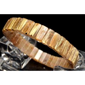 1点物】迫力金針！ ゴールドタイチンルチルクォーツ 4-6x12mm 
