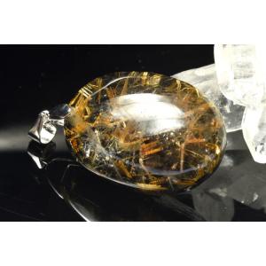 1点物】AAA☆数量限定 タイチンルチルクォーツ 23x16mm オーバル