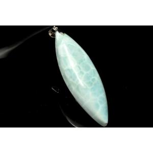 1点物】Silver925◇ぷっくり透明 リビアングラス 20x21mm ハート
