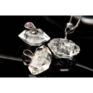 Silver925◇希少 ハーキマーダイヤモンド　5-9x12-16mm　原石