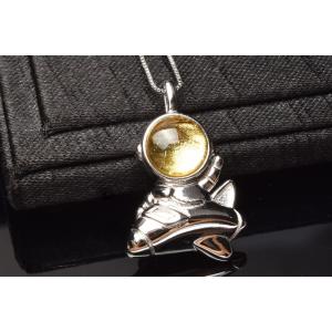 スウェーデン産Silver925◇ ギベオン(メテオライト隕石) 18mm シルバー