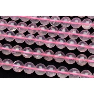 天然石「ローズクォーツ」8mm １連（約38cm）_R1672-8 ★5000円以上ネコポス送料無料！