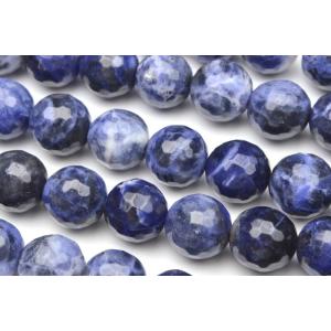 ソーダライト（128面カット） 10mm １連（約38cm）_R1784-10