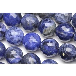 ソーダライト（128面カット） 12mm １連（約38cm）_R1784-12