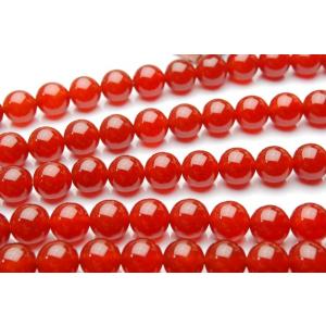 「カーネリアン(レッドアゲート)」 10mm 1...の商品画像